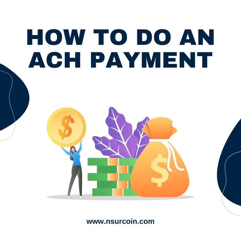ACH payment instructions