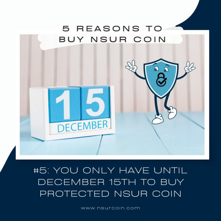 5 Reasons To Buy NSUR Coin