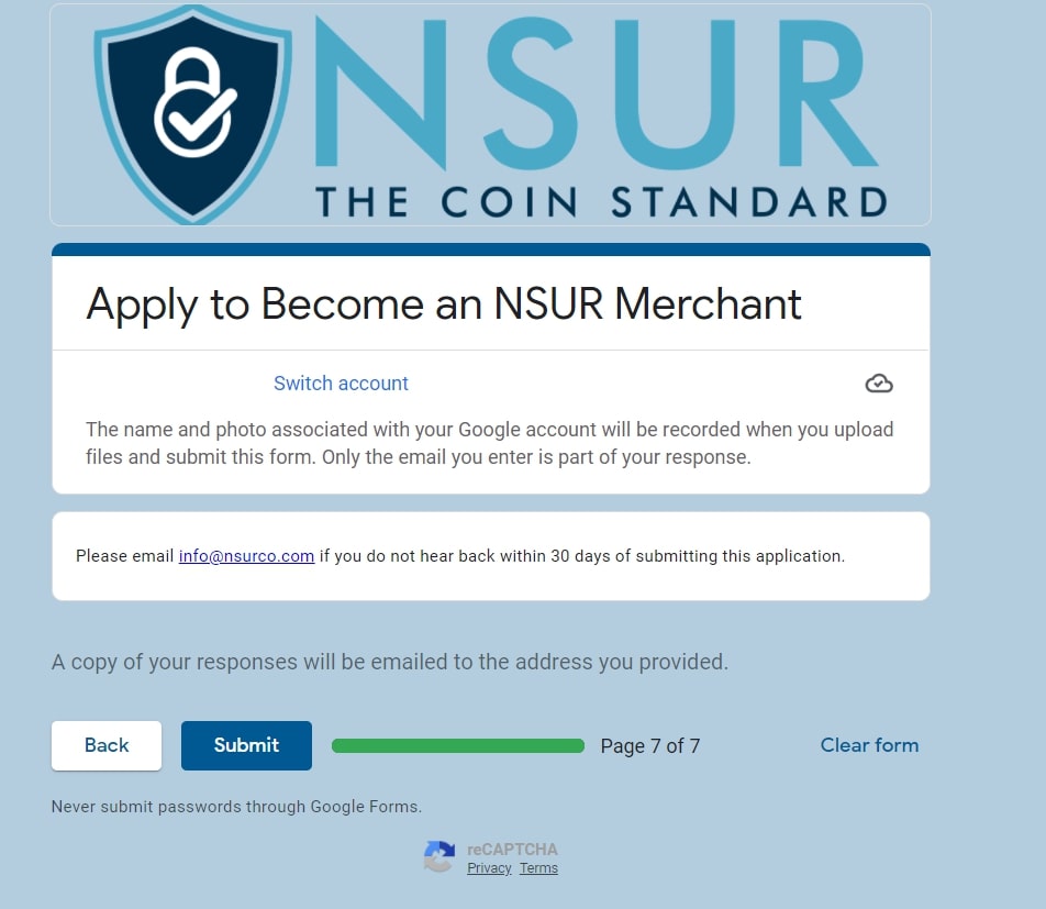 Merchants, You Need To Apply To NSUR To Become A Merchant