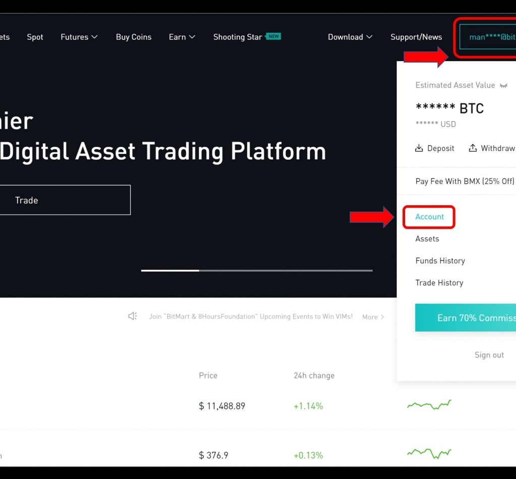 Announcement: How To Buy NSUR Coin on BitMart
